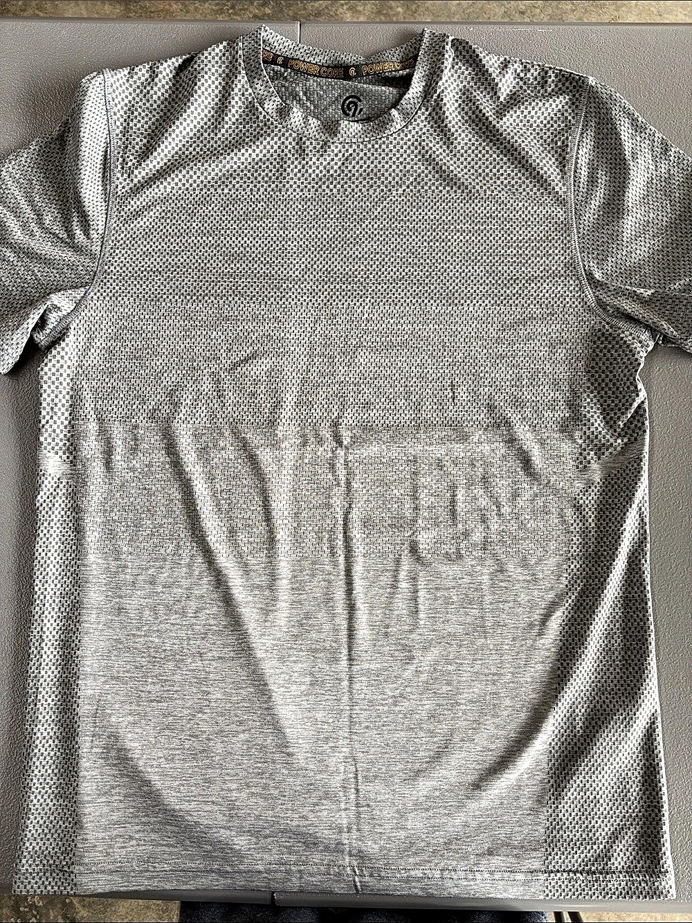 Champion Men's Athletic Tee in Gray Size Medium